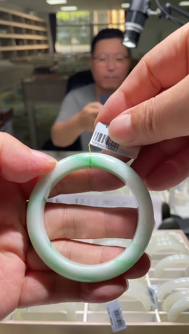 未镶嵌手镯翡翠56圈口 5001
