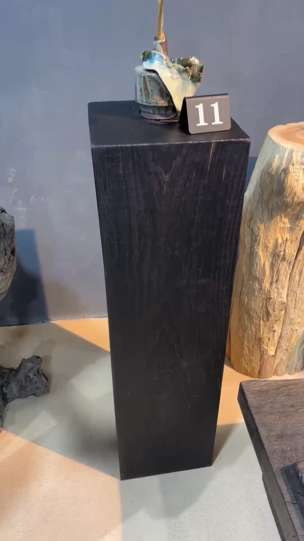 乌木类11号花几墩高100直径30