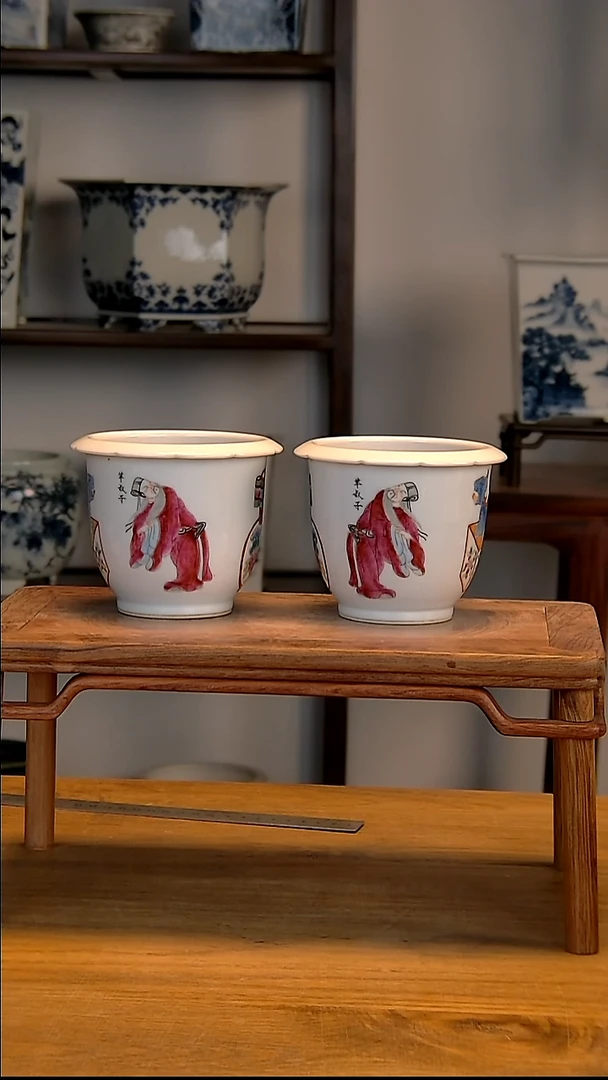 景德镇陶瓷手工花盆