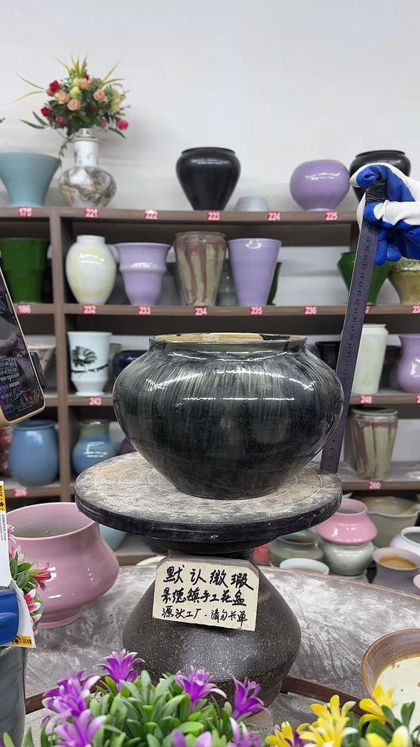 12-13-高18口16瑕-花盆