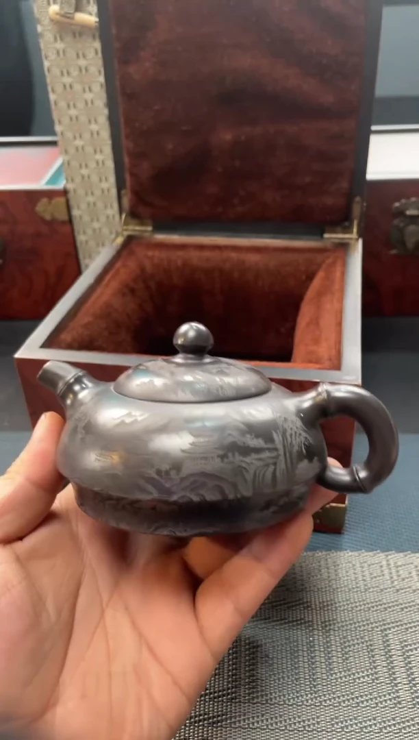 茶壶紫砂4宜兴原矿紫砂