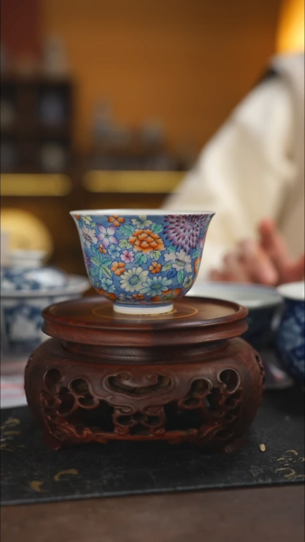 【闪购商品】斗彩万花主人杯福利