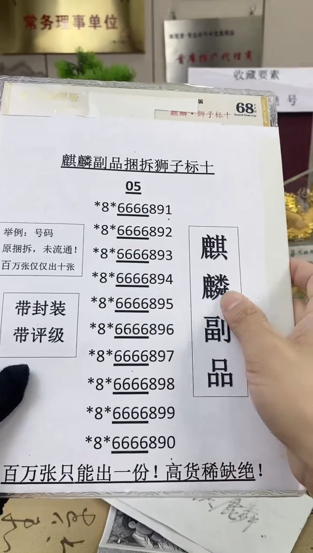 【05麒麟捆拆副·狮子标十】