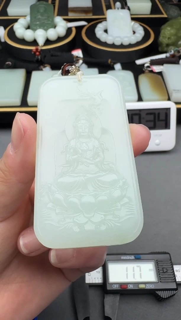 颈饰未镶嵌和田玉4