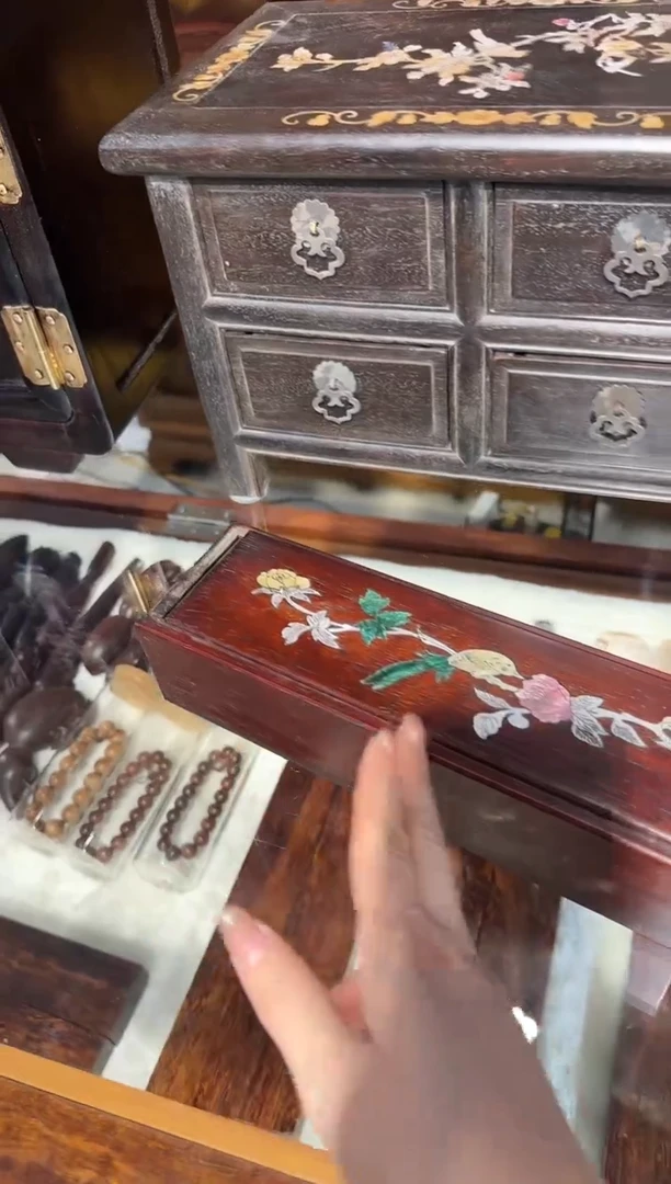 【闪购商品】木木艺邵氏紫檀1鸟线香盒58.888