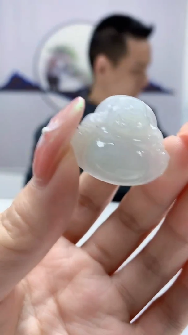 【闪购商品】翡翠颈饰未镶嵌3916DD-jj15佛公