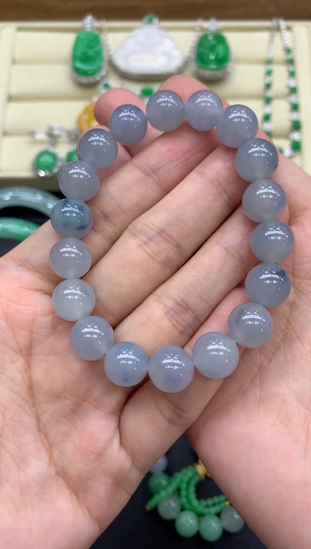 未镶嵌手串翡翠566-中国好珍宝