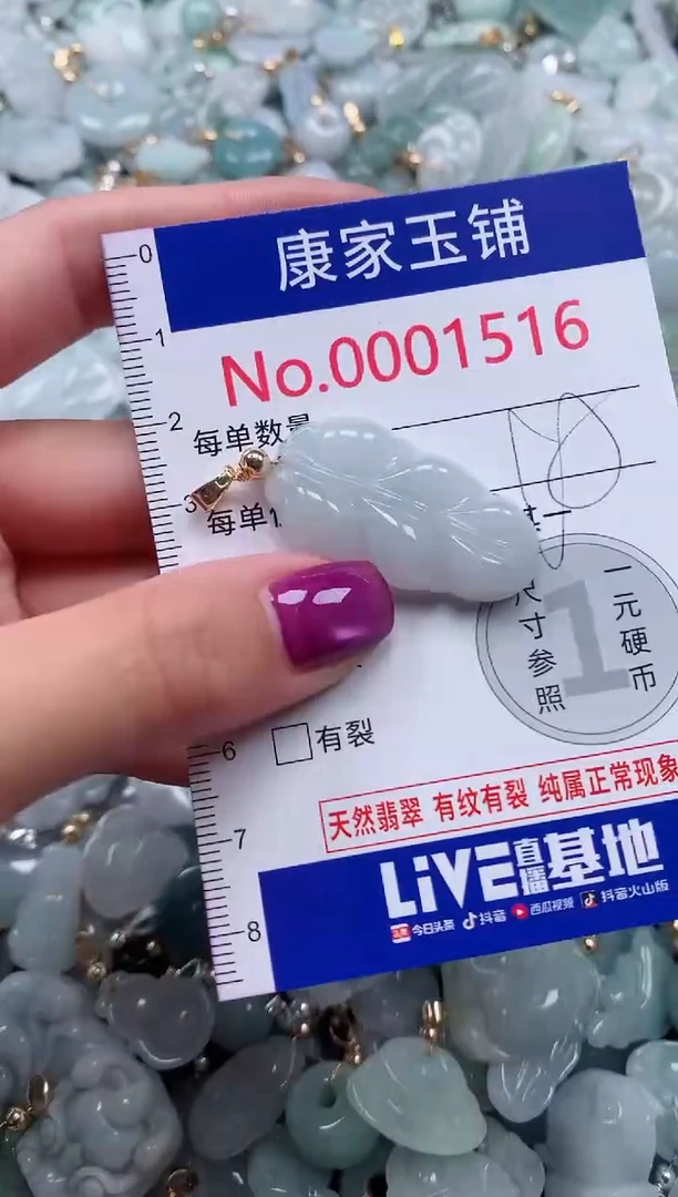 颈饰未镶嵌翡翠1516