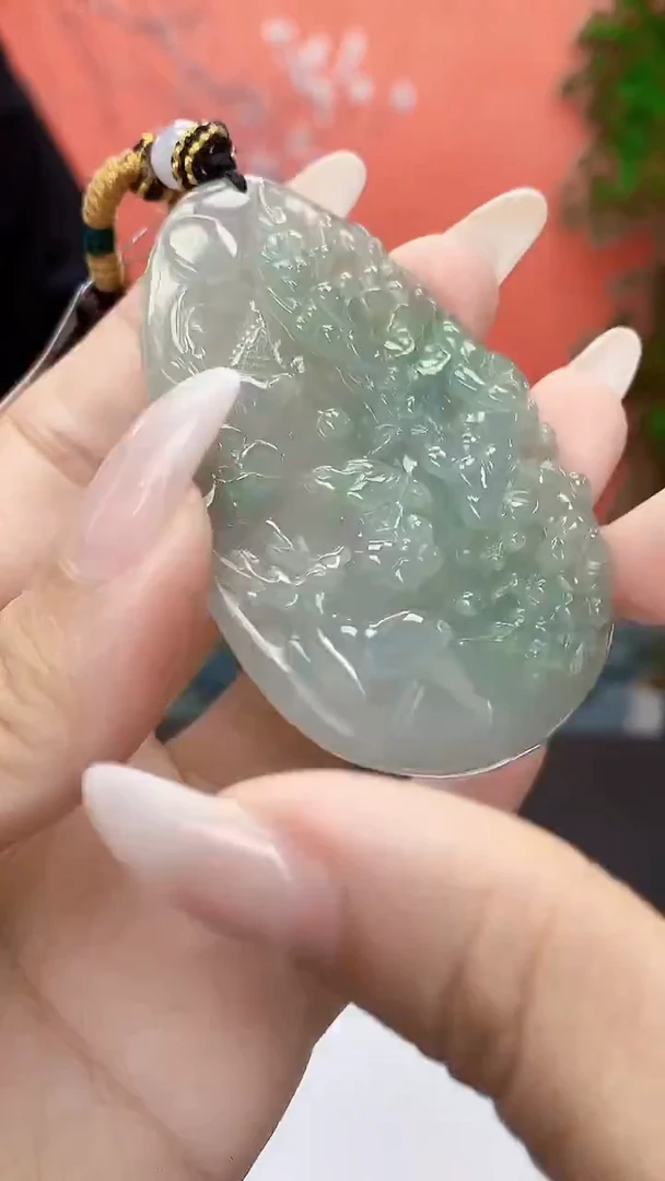 未镶嵌定制翡翠4917ty-毛货挂件27