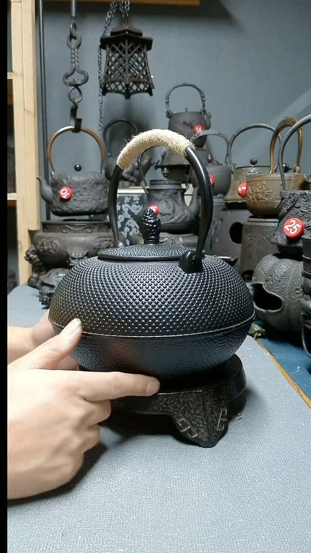 铸铁黔***店3L小丁铁壶