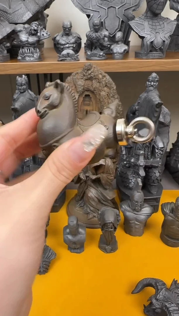 实心铁艺----唐马