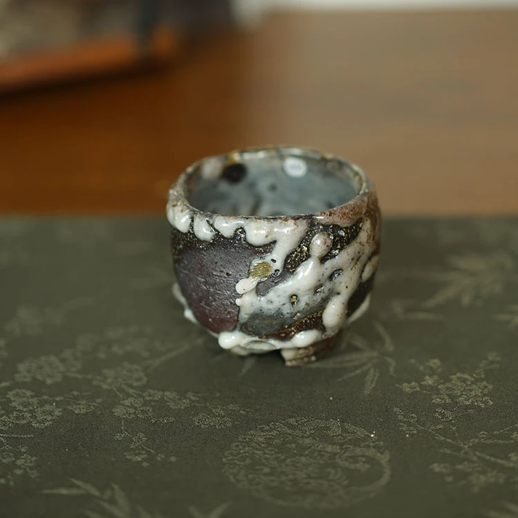 伊禾集物 日本备前烧手工匠人 马场隆志 茶杯 主人杯 1856#