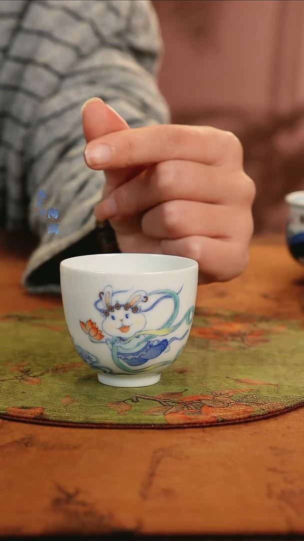 【闪购商品】朴真堂斗彩系列杯