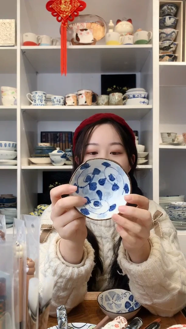 【闪购商品】耐热玻璃唐草花酱料钵