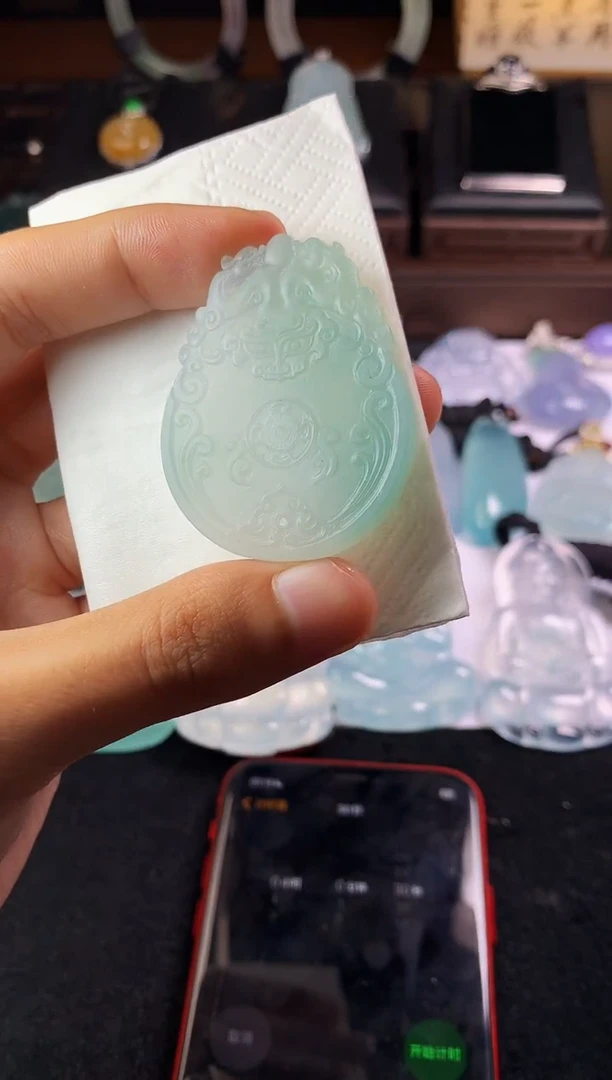未镶嵌定制翡翠进***水5002毛货不退不换