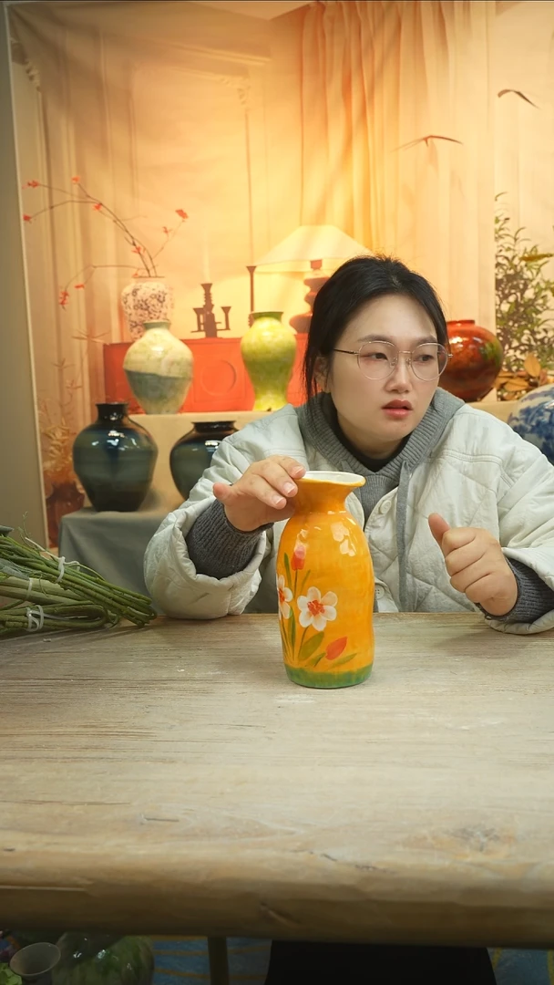 高20口9高温陶瓷花瓶花器