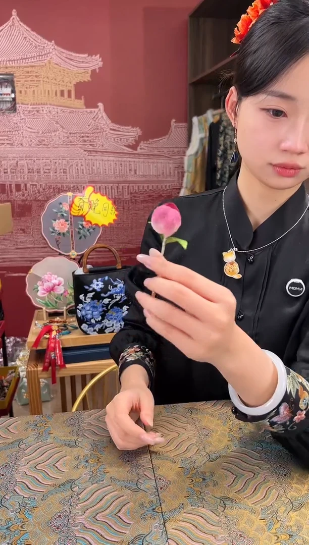 【闪购商品】刺绣苏绣世家非遗手工（胸针）