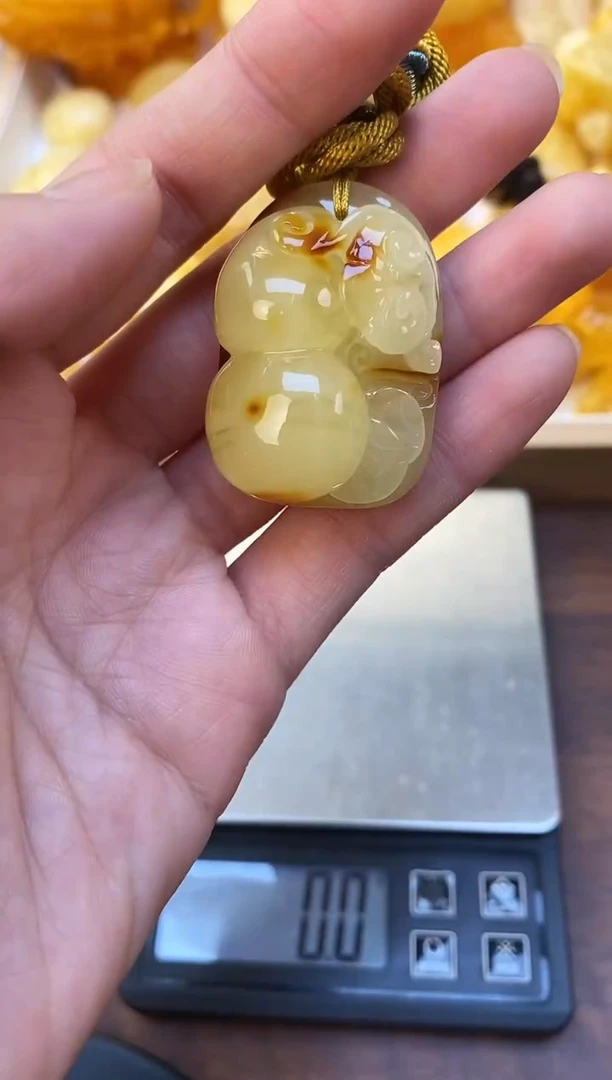 裸石琥珀未镶嵌天然琥珀蜜蜡
