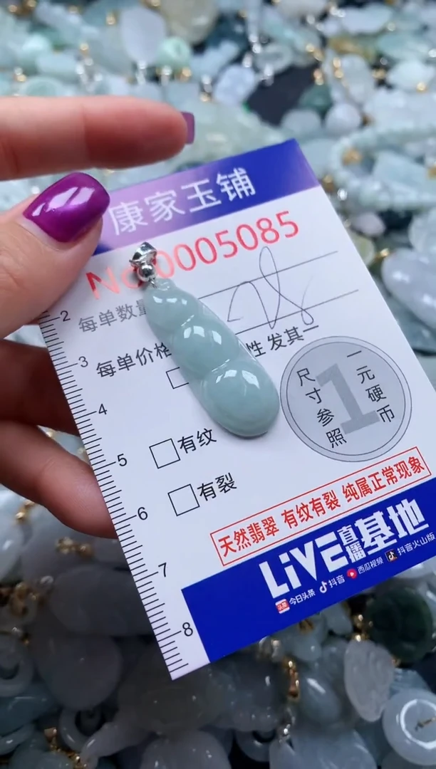 颈饰未镶嵌翡翠5085