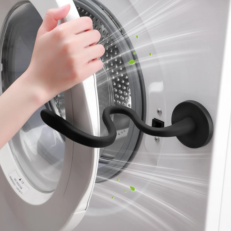 滚筒洗衣机门限位器固定器通风卡扣盖子支撑架磁吸挂钩防下坠支架