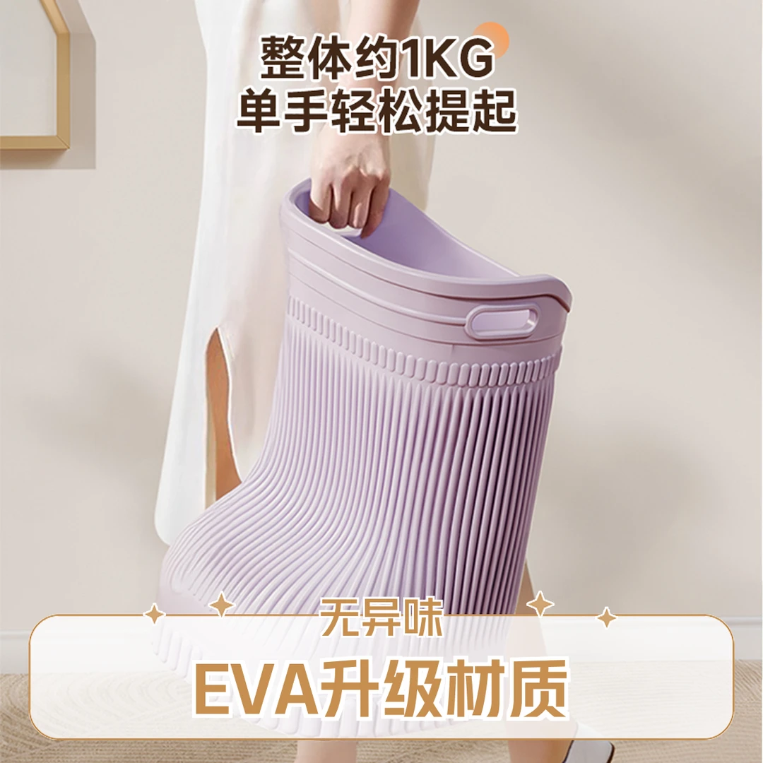 2025款家用过膝加厚无异味省水恒温养生泡脚桶靴高深美容院足浴盆