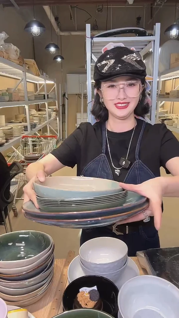 瓷162高温釉下彩陶瓷餐具