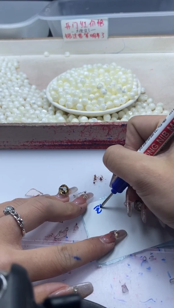 【闪购商品】拼合珍珠（马贝珠）颈饰未镶嵌w293珍*珠贝8mm*20