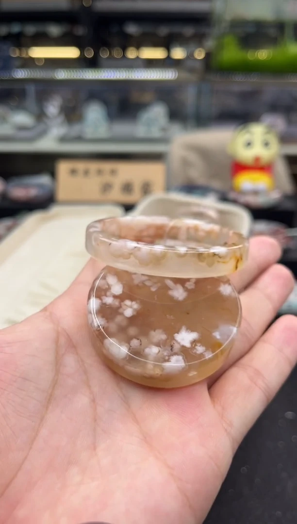 未镶嵌手镯石英质玉53圈口 （赠品镯心）3624240