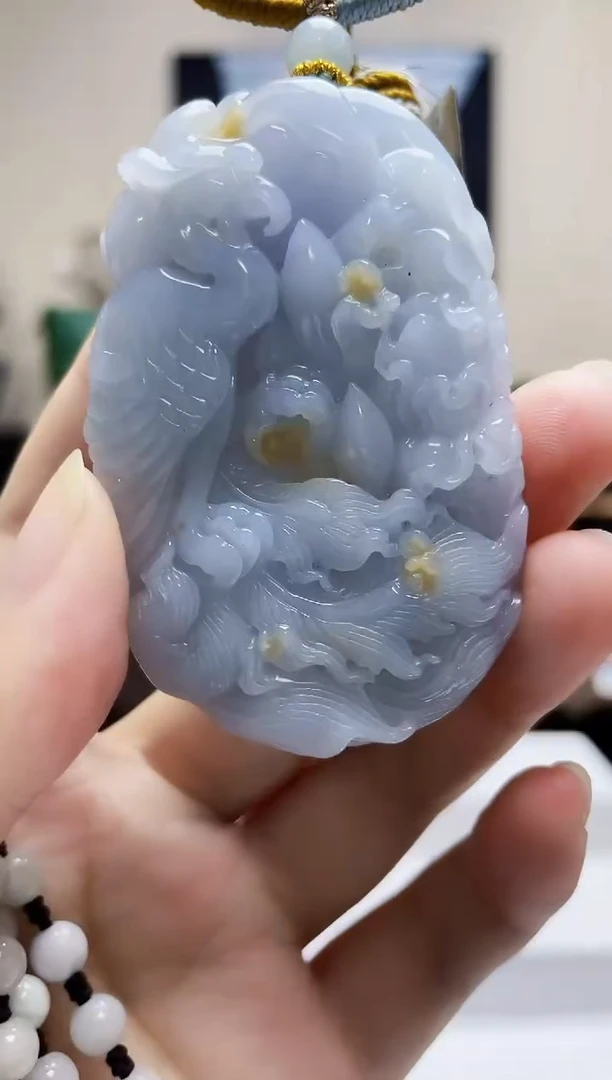 未镶嵌定制翡翠吊坠142