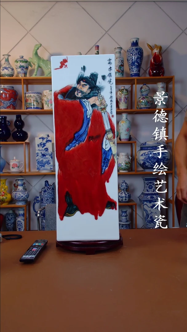 现代景德镇手工手绘陶瓷摆件49