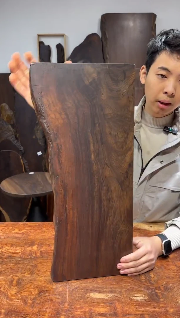 风车木（黑檀木）尺寸58*22*2.7编号119