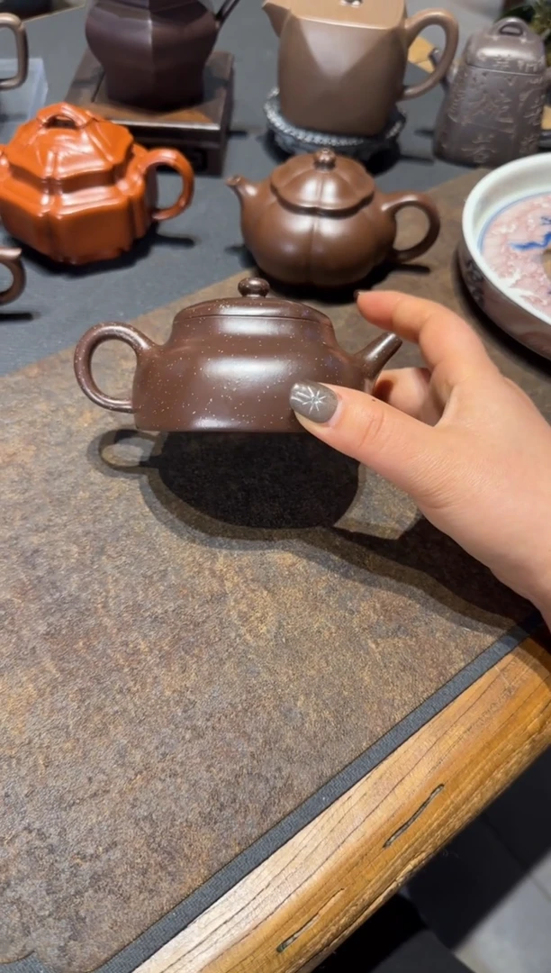 【闪购商品】紫砂茶壶六方静乐 铺砂