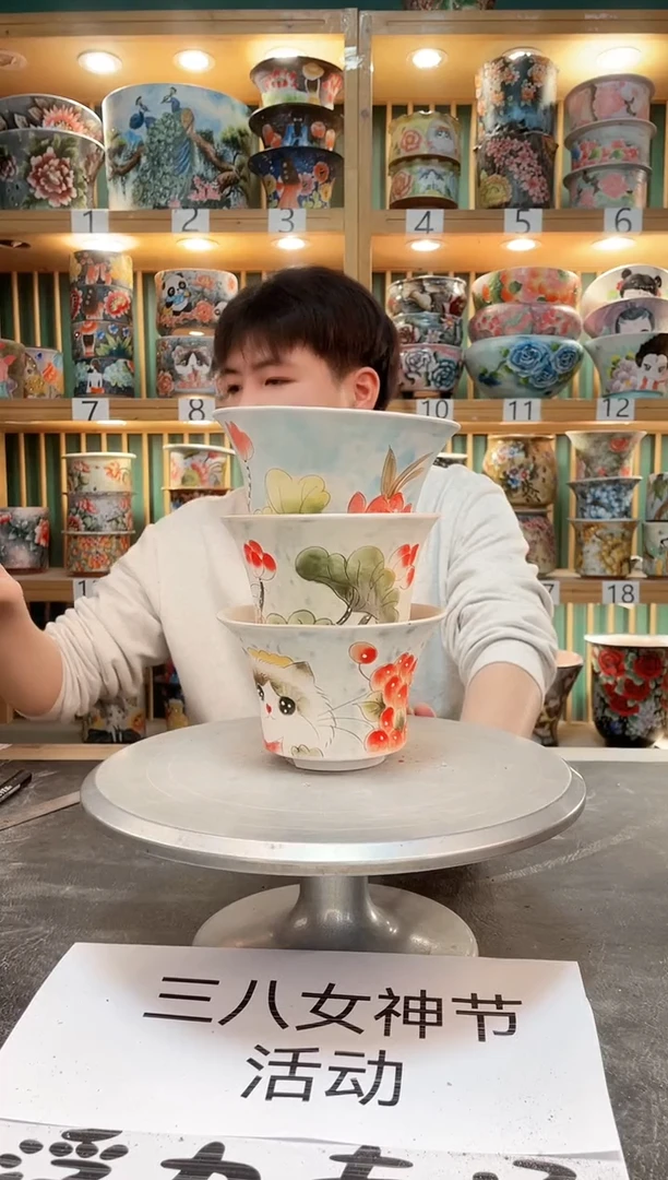 【闪购商品】瓷片默认微瑕一物一拍0407-151