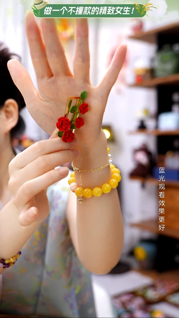 织绣【微钩*夹子】纯手工非遗钩织