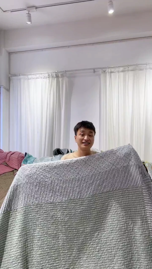棉220*240纯棉床盖30号微瑕