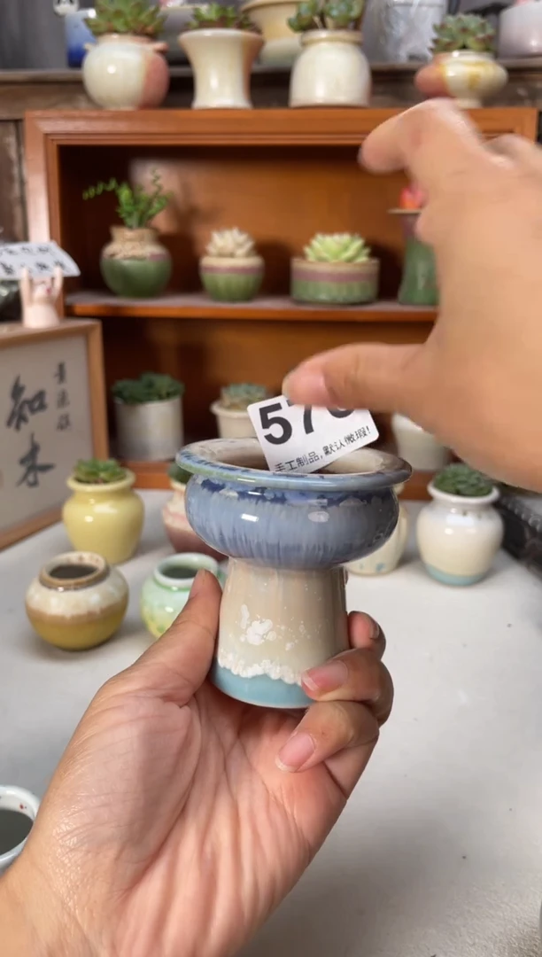 瓷片l****林576知木小芳花盆