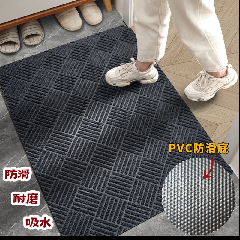 豪宅入户门地垫酒店商场户外加厚地毯家用商用大门口防滑耐磨脚垫