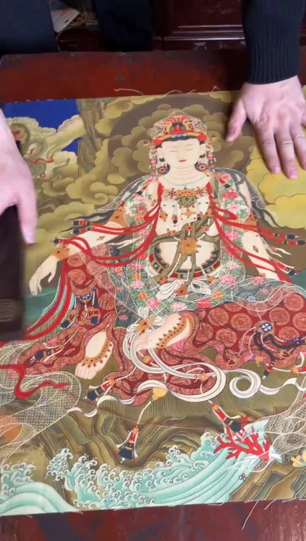 卷轴画手绘唐卡108