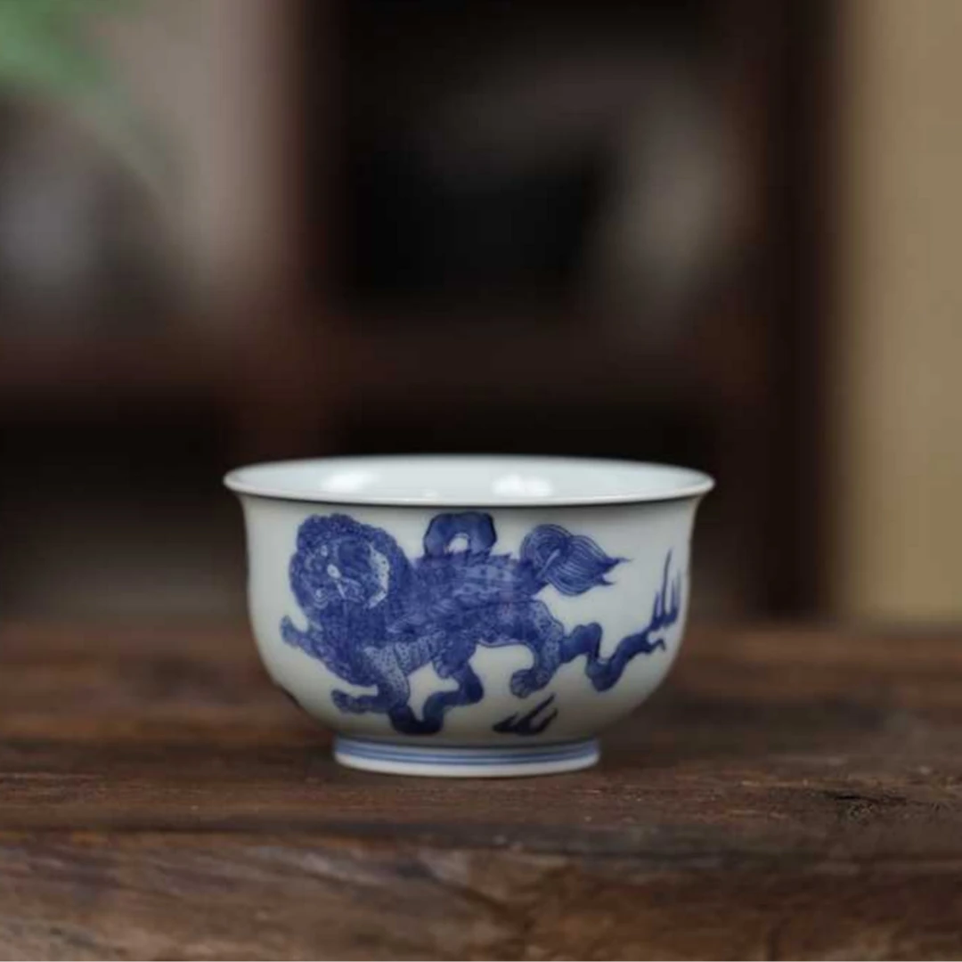 【九姐爱喝茶】狮子炉式杯（逸古0310）