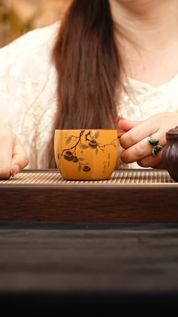 茶壶紫砂J六方福禄杯