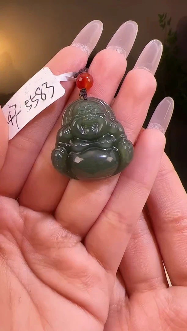 【闪购商品】和田玉颈饰未镶嵌佛公5583