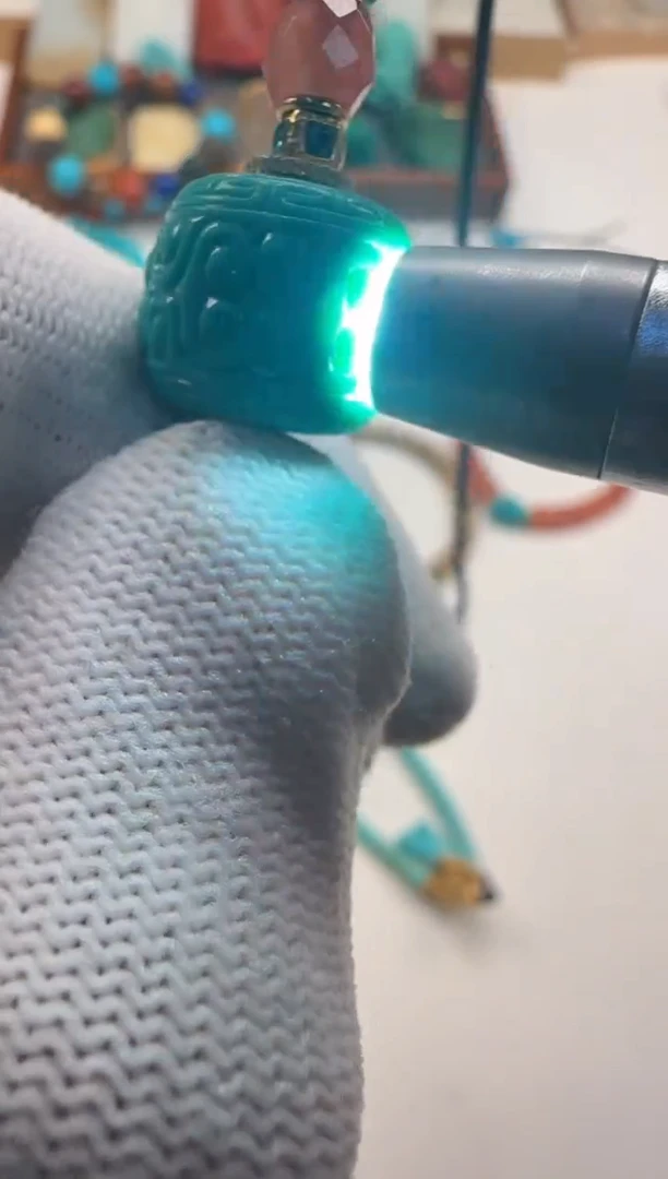 裸石蜜蜡18K金镶嵌来***～手串手串