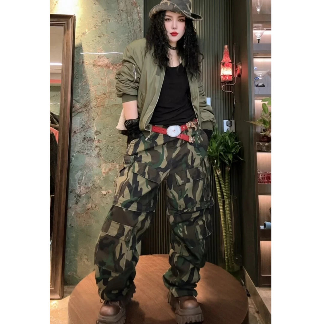 2025新款原创定制迷彩工装裤可拆卸两穿大兜可做短裤可抽绳