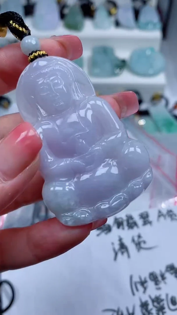 翡翠未镶嵌颈饰吊坠
