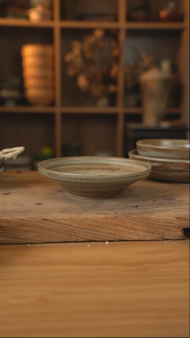 岁月风情的7.5英寸利口深盘