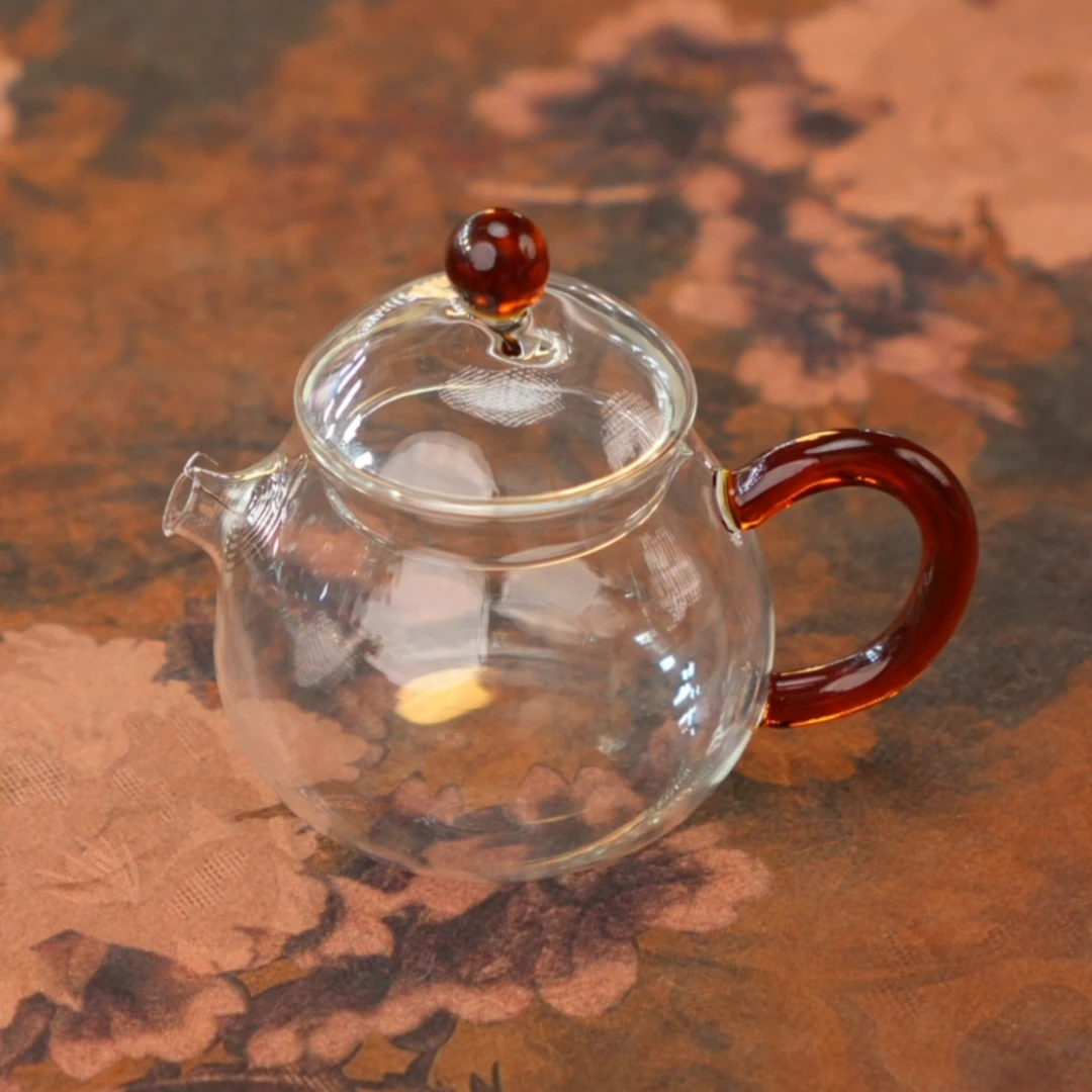 玻璃手把泡茶壶小壶 A13946