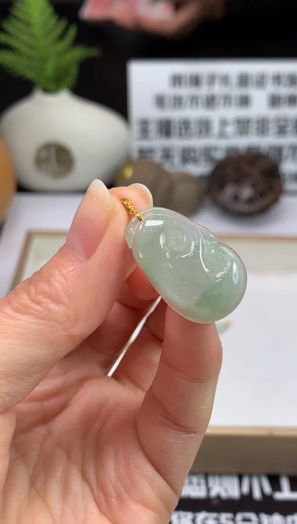颈饰未镶嵌翡翠@***风---116972
