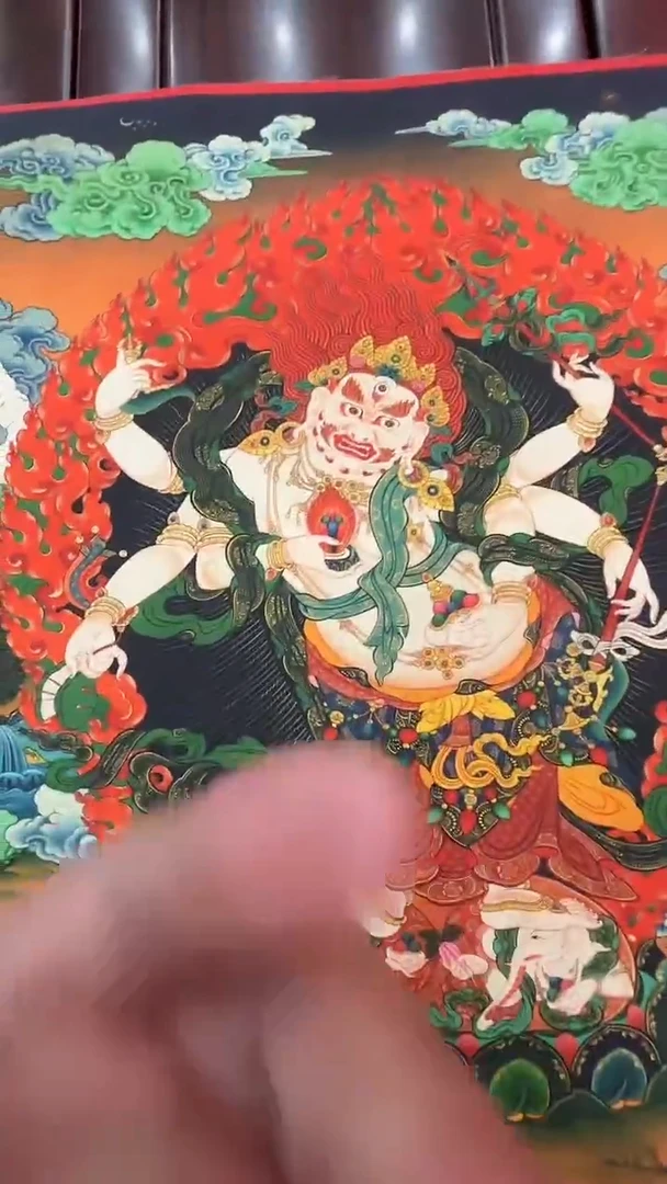 卷轴画唐卡16038