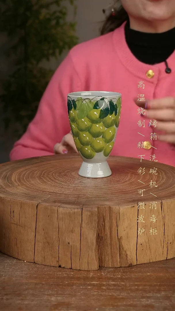 碗瓷景德镇手工手绘高温瓷釉下彩