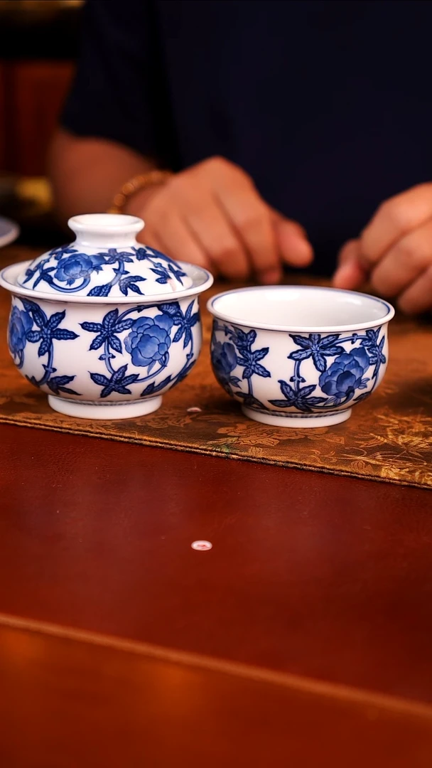 景德镇手工手绘茶器-19